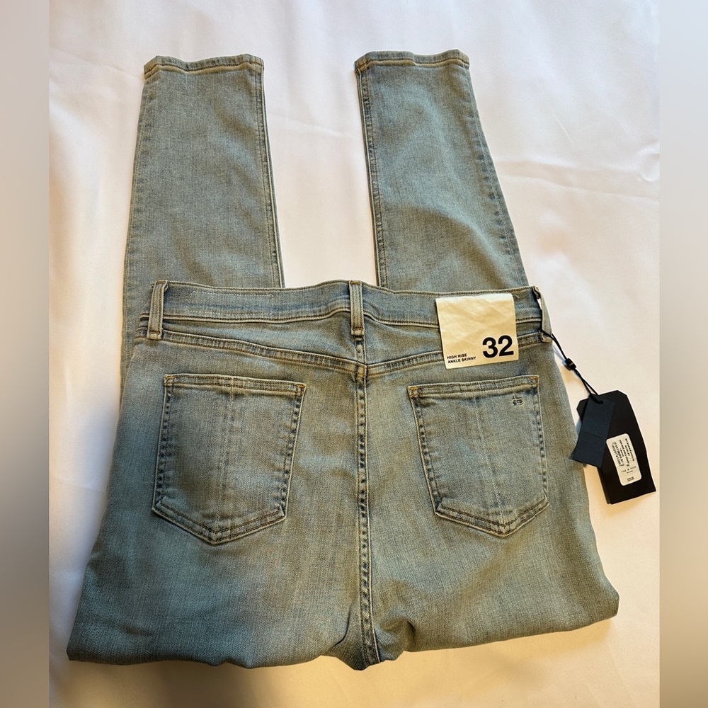 NWT Rag & Bone Norlet High Rise Ankle Skinny jeans Size 32 Retail $225 - Picture 6 of 8